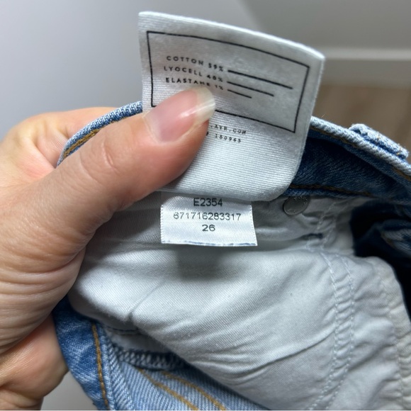 AYR The Roadie Straight Leg Jean Relaxed Fit Size 26 - Picture 16 of 16